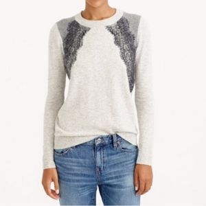 J CREW Gray Wool Sweater
